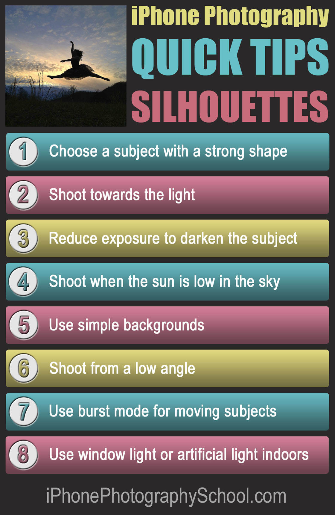 iPhone Silhouettes Quick Tips no script