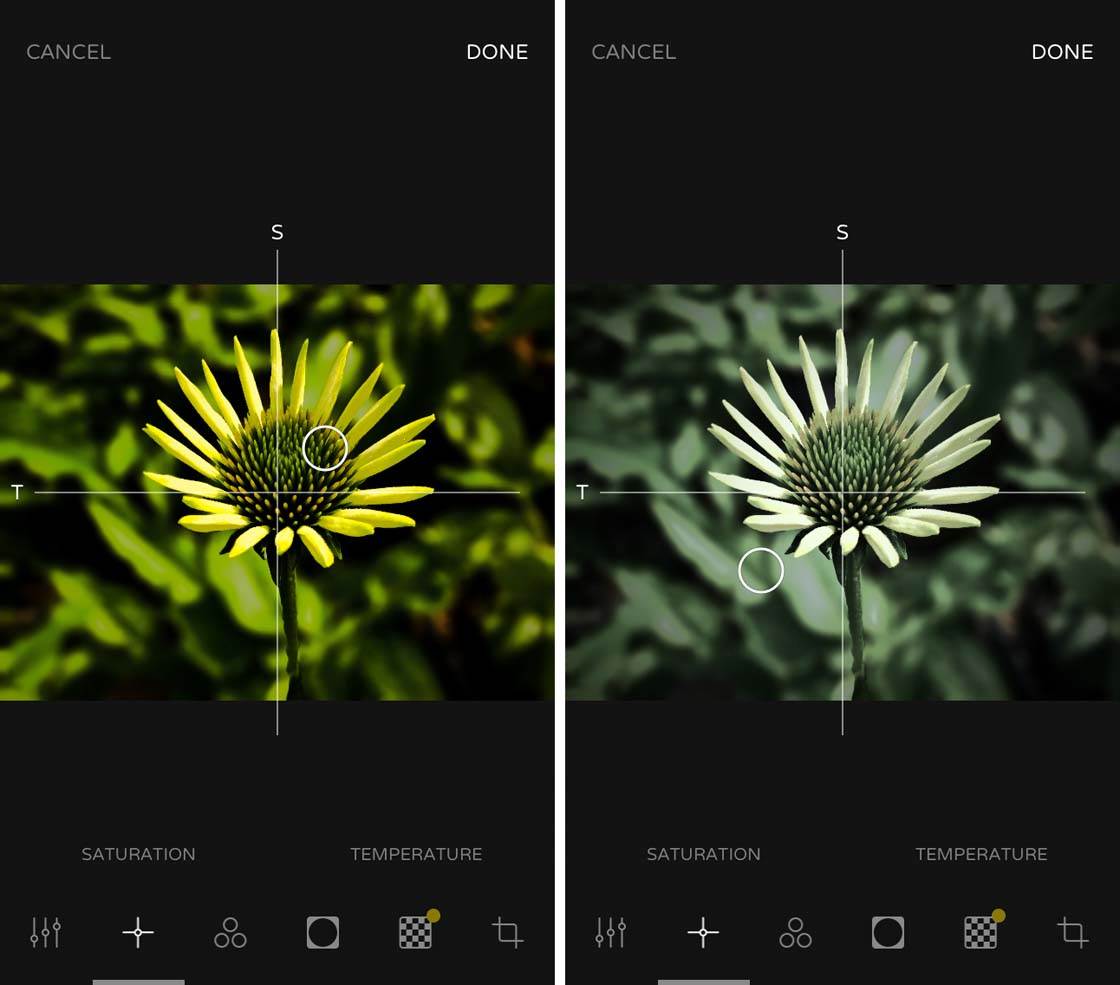 Ultralight iPhone Photo Editing App 1 no script