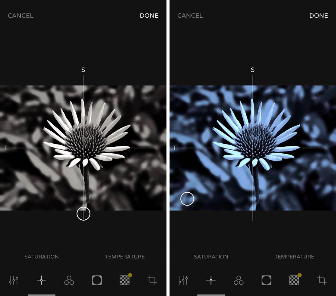 Ultralight iPhone Photo Editing App 2 no script