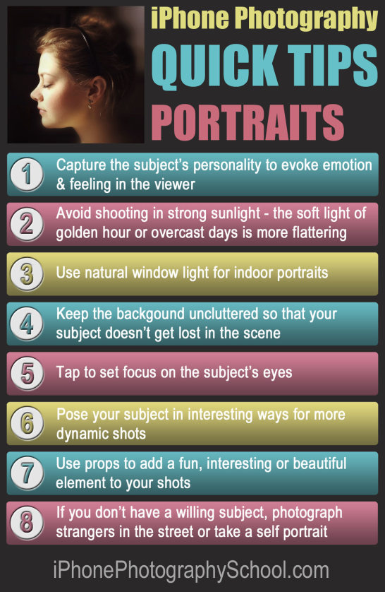 8 Quick Tips For Taking Beautiful iPhone Portrait Photos
