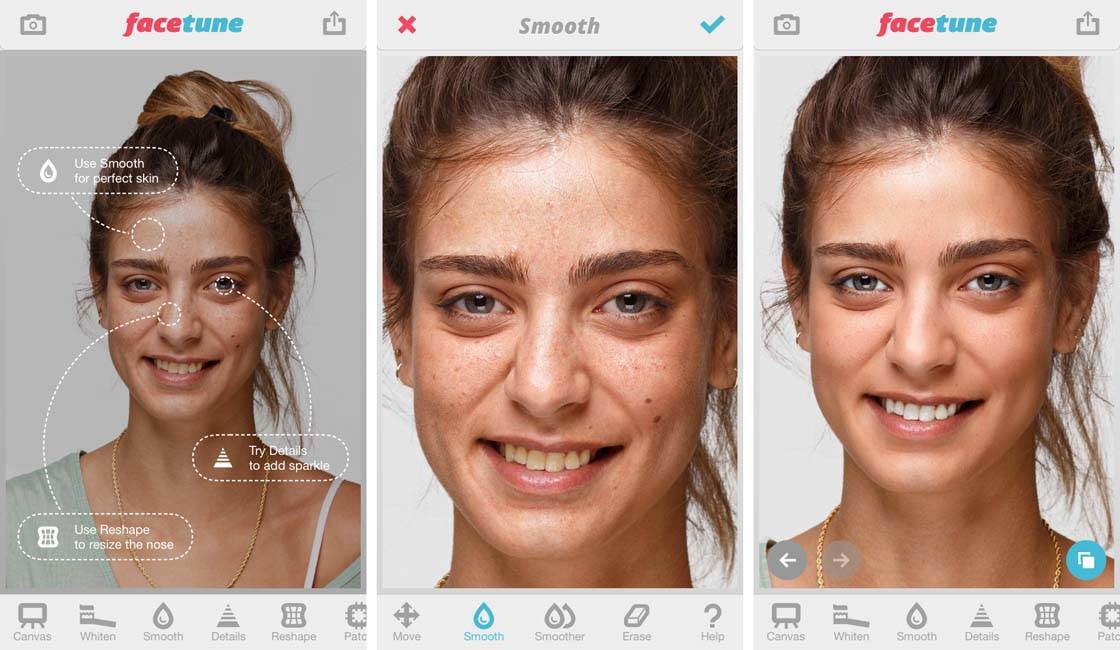 apps like facetune reshape