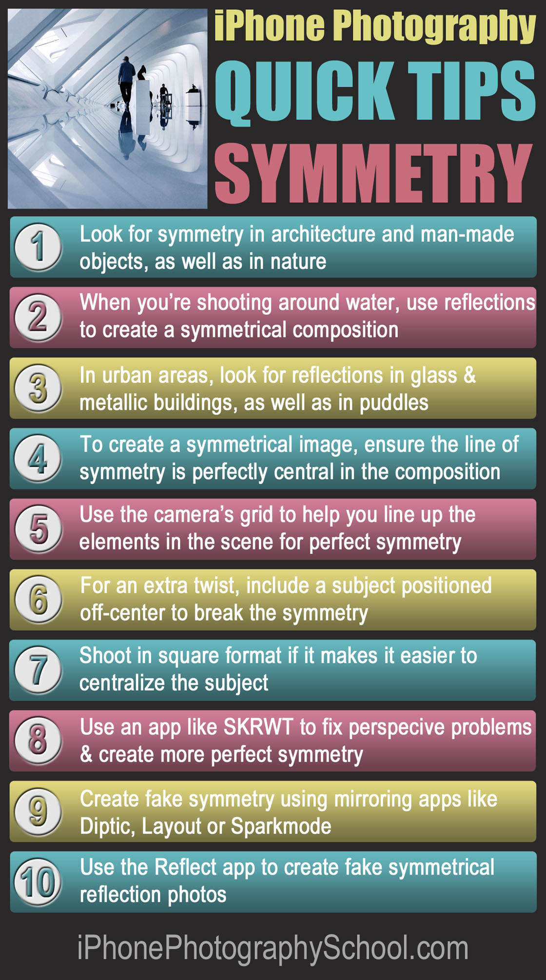 iPhone Symmetry Quick Tips