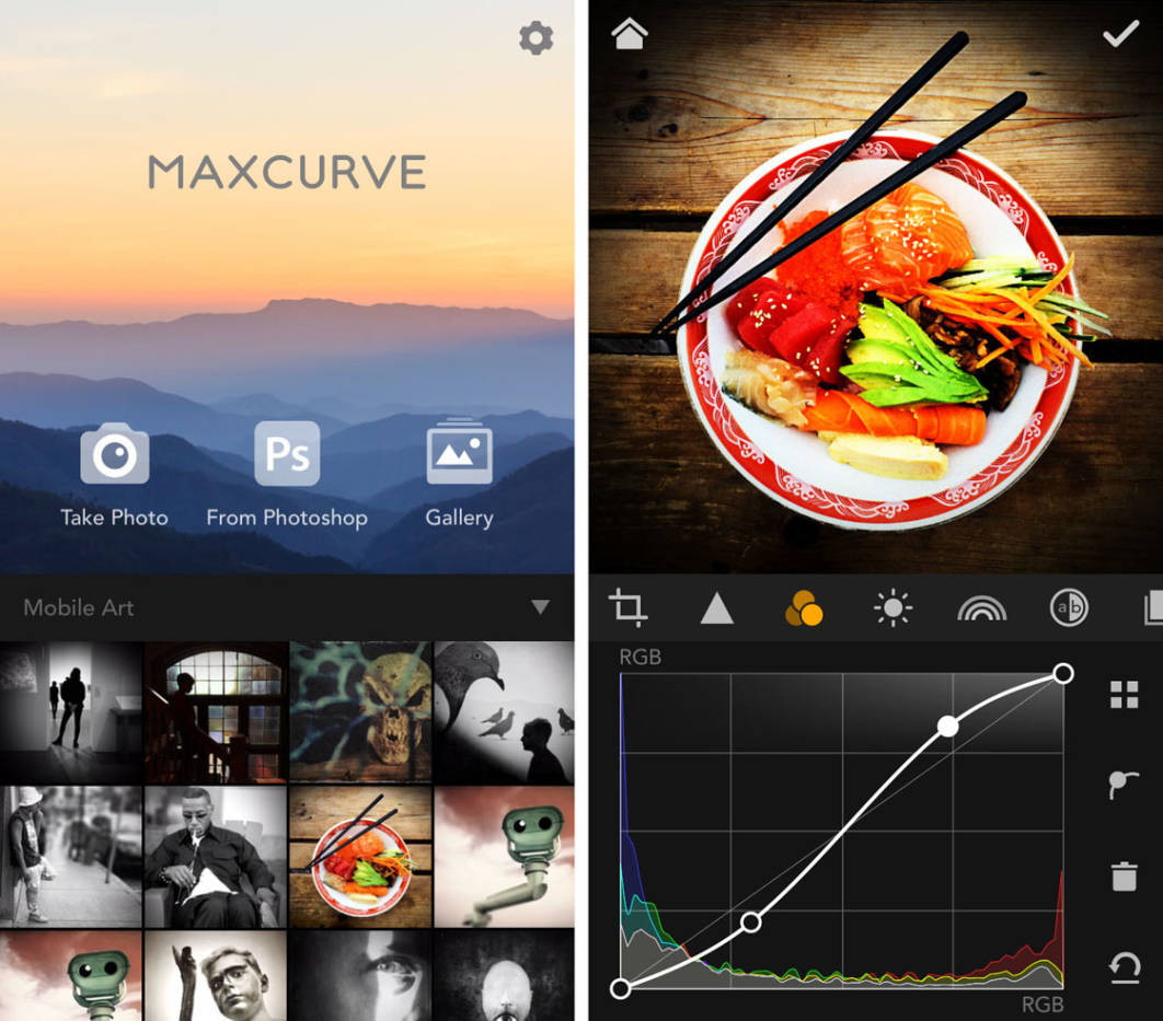 MaxCurve App Takes iPhone Photo Editing To New Levels
