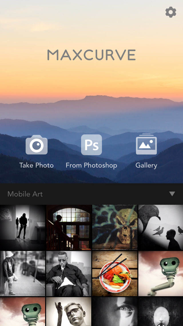 MaxCurve iPhone Photo App 16