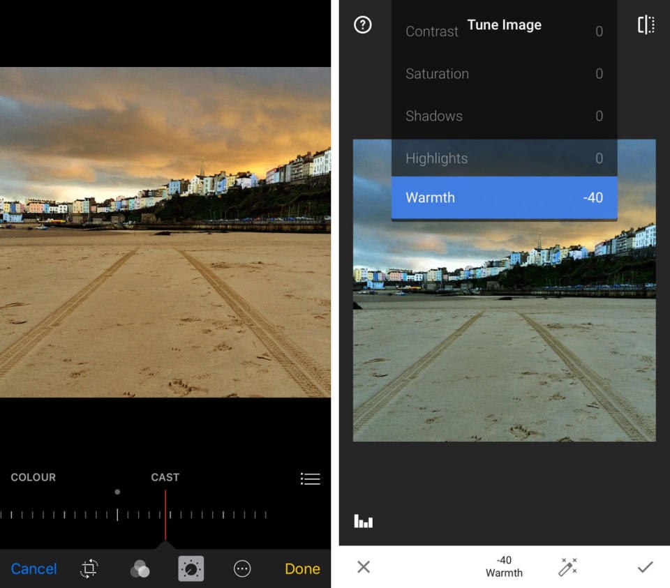 Use Color Temperature To Create Mood In Your iPhone Photos