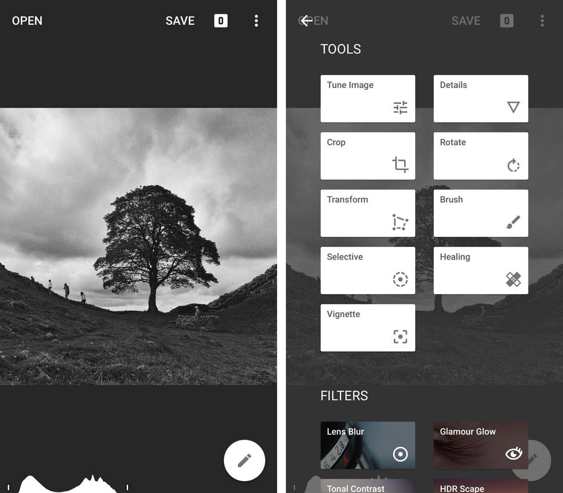 How To Use The Tool To Create Dramatic iPhone Photos