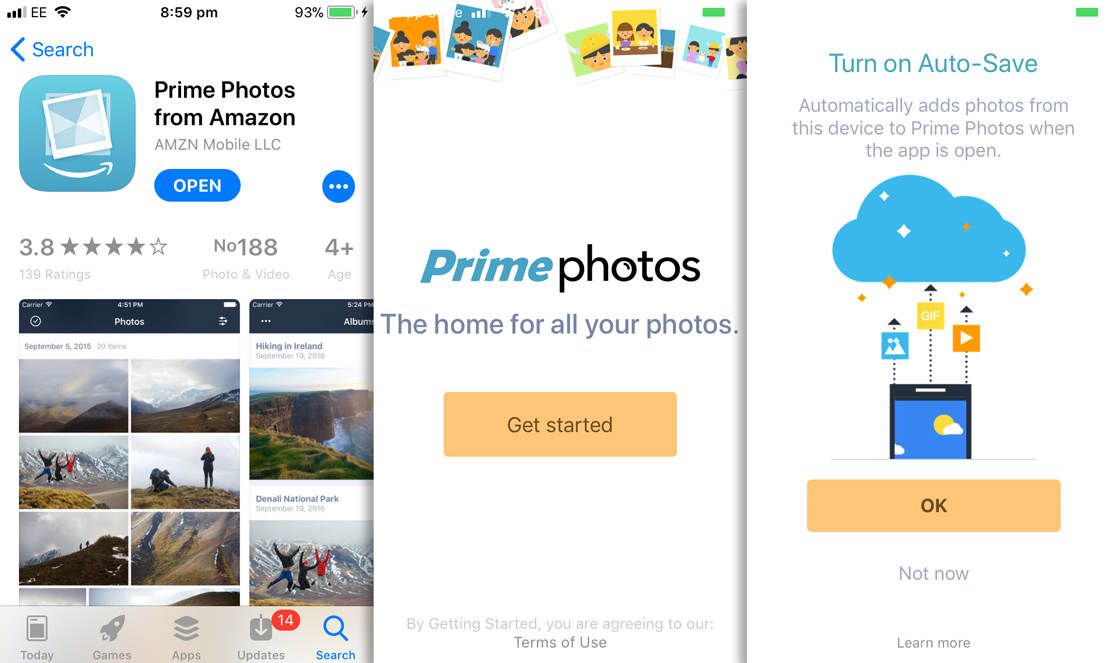 Photo storage app prime 1