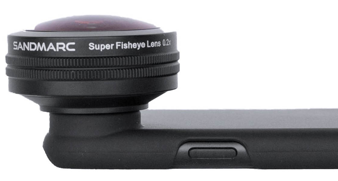 Sandmarc lenses for iphone x 1 fisheye no script