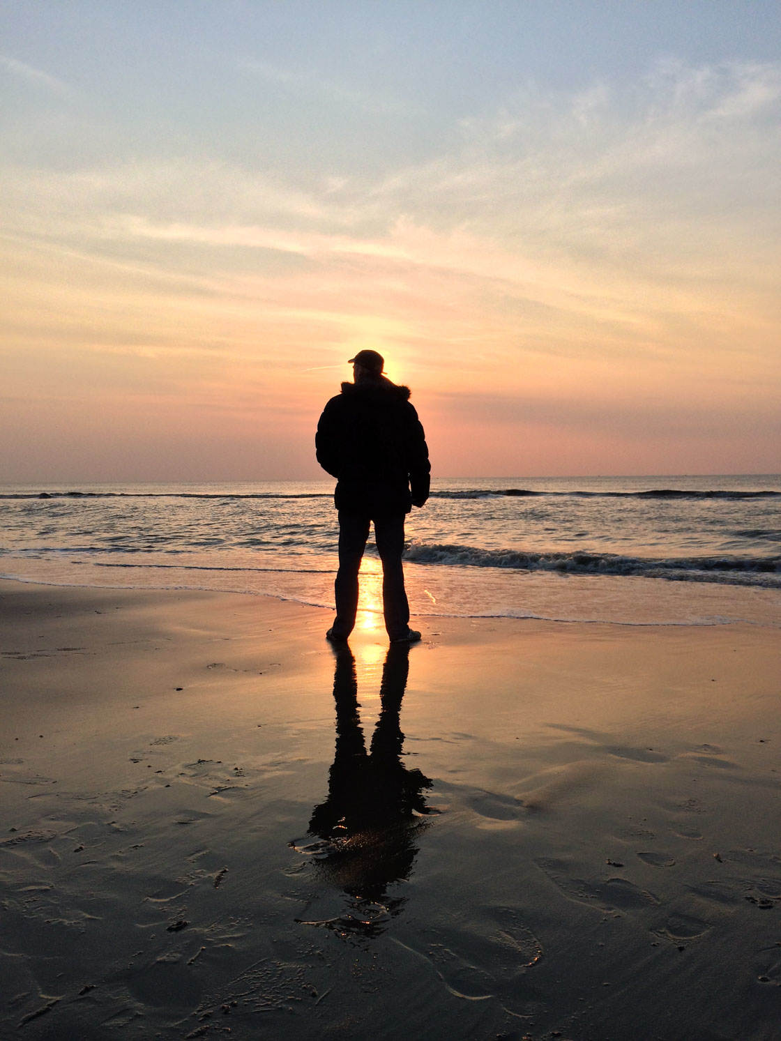 person walking silhouette photography