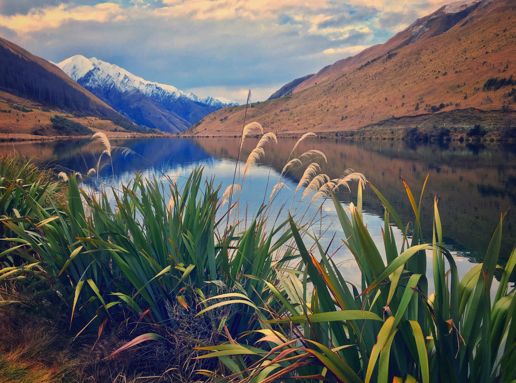 wide shot landscape nature photography
