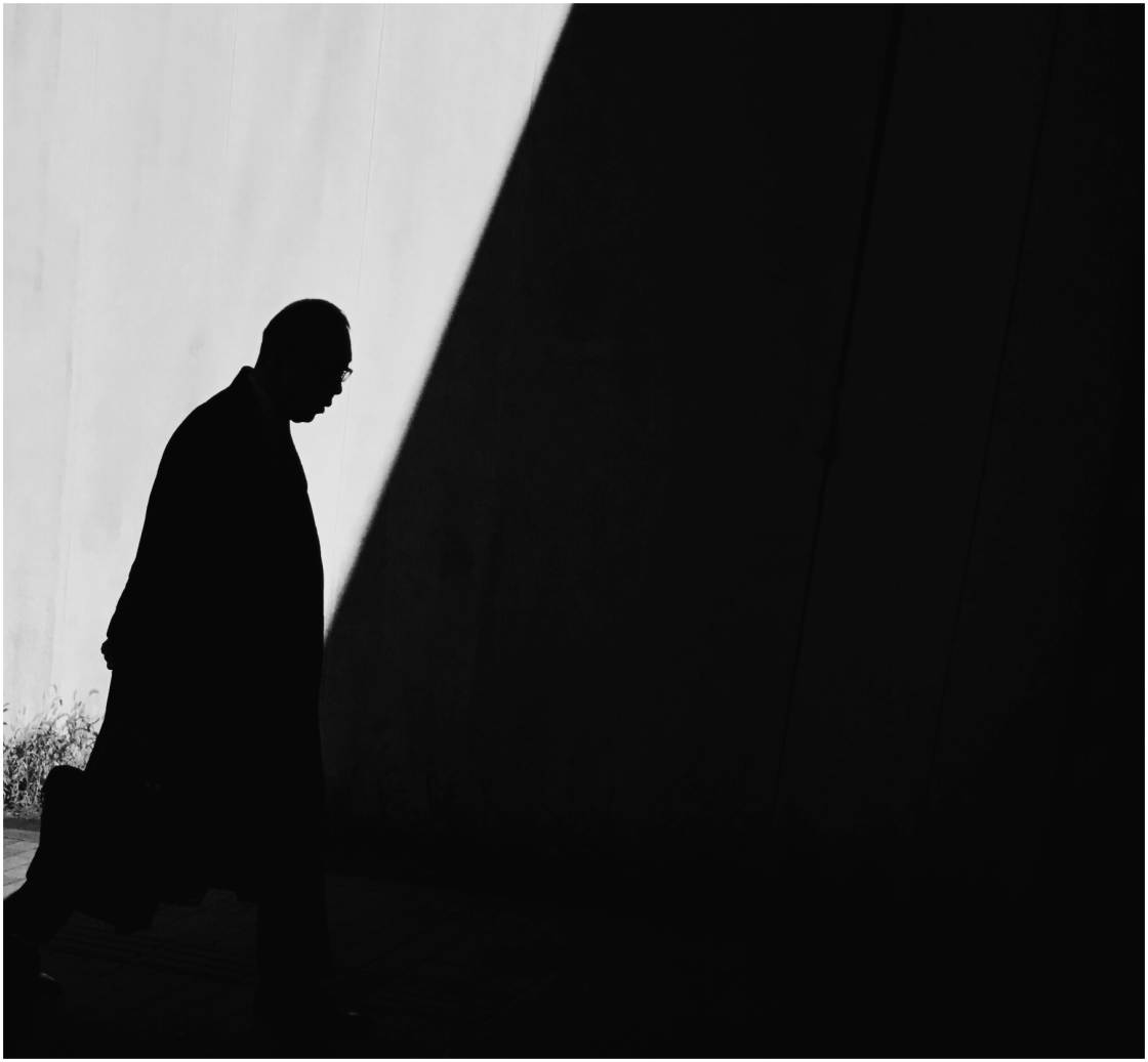 fotografía callejera en blanco y negro