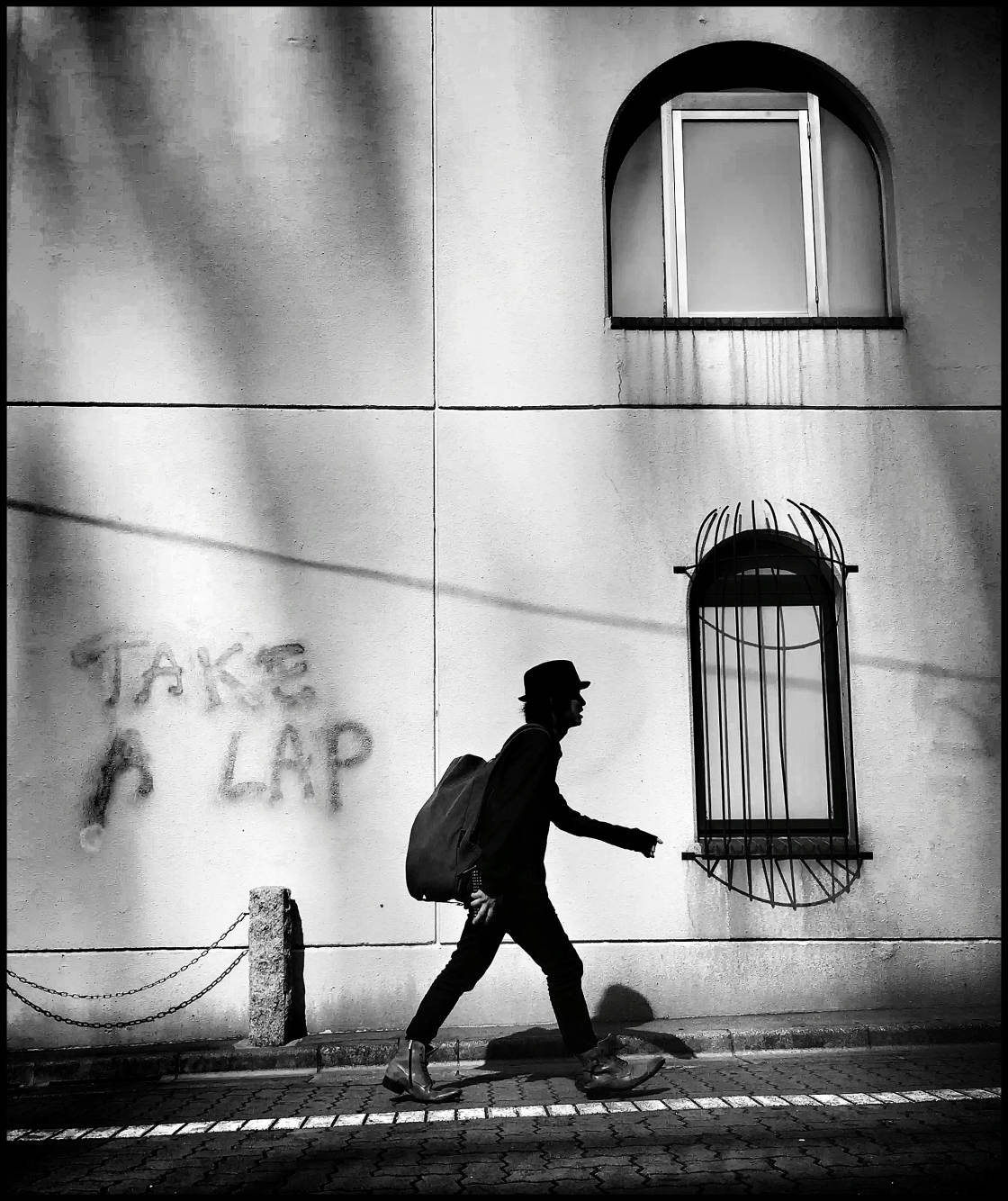 fotografía callejera en blanco y negro