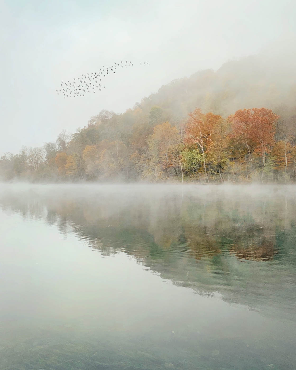 fotografía de paisaje cambiante