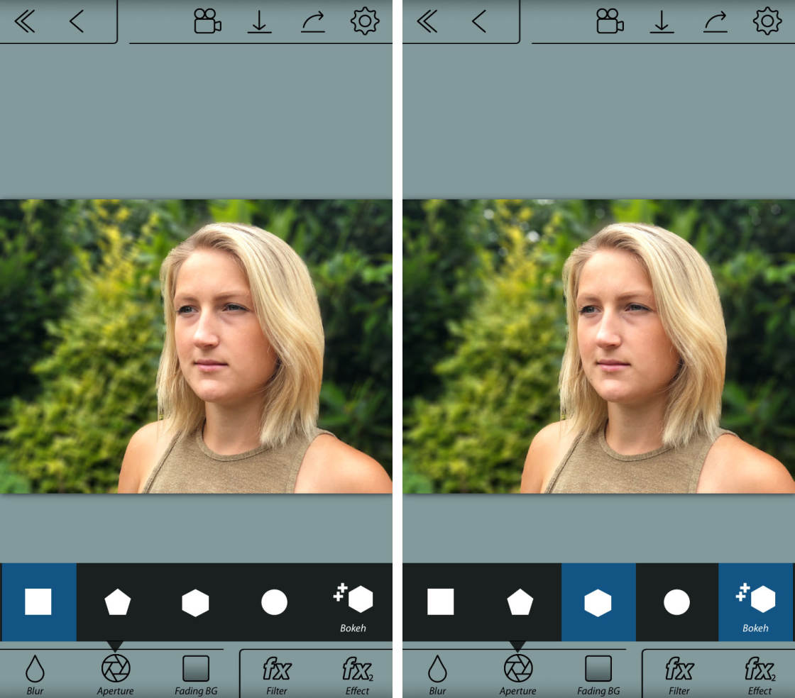 How To Blur Background On iPhone no script