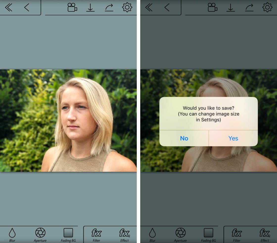 How To Blur Background On iPhone no script