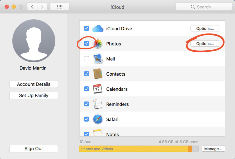 how do i send a photo from iphone to mac