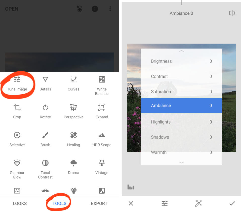 Complete Guide To Using Snapseed To Edit Your iPhone Photos
