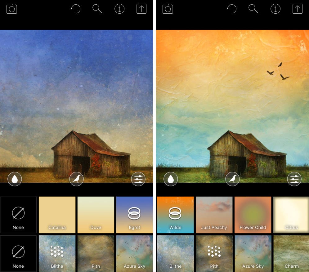 What is the best free photo filter app for iPhone?