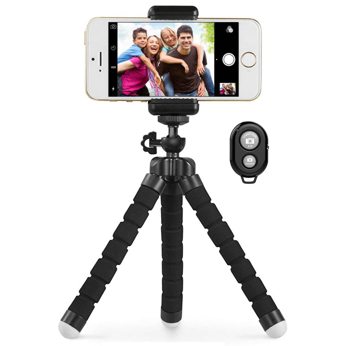 best iphone tripod with remote