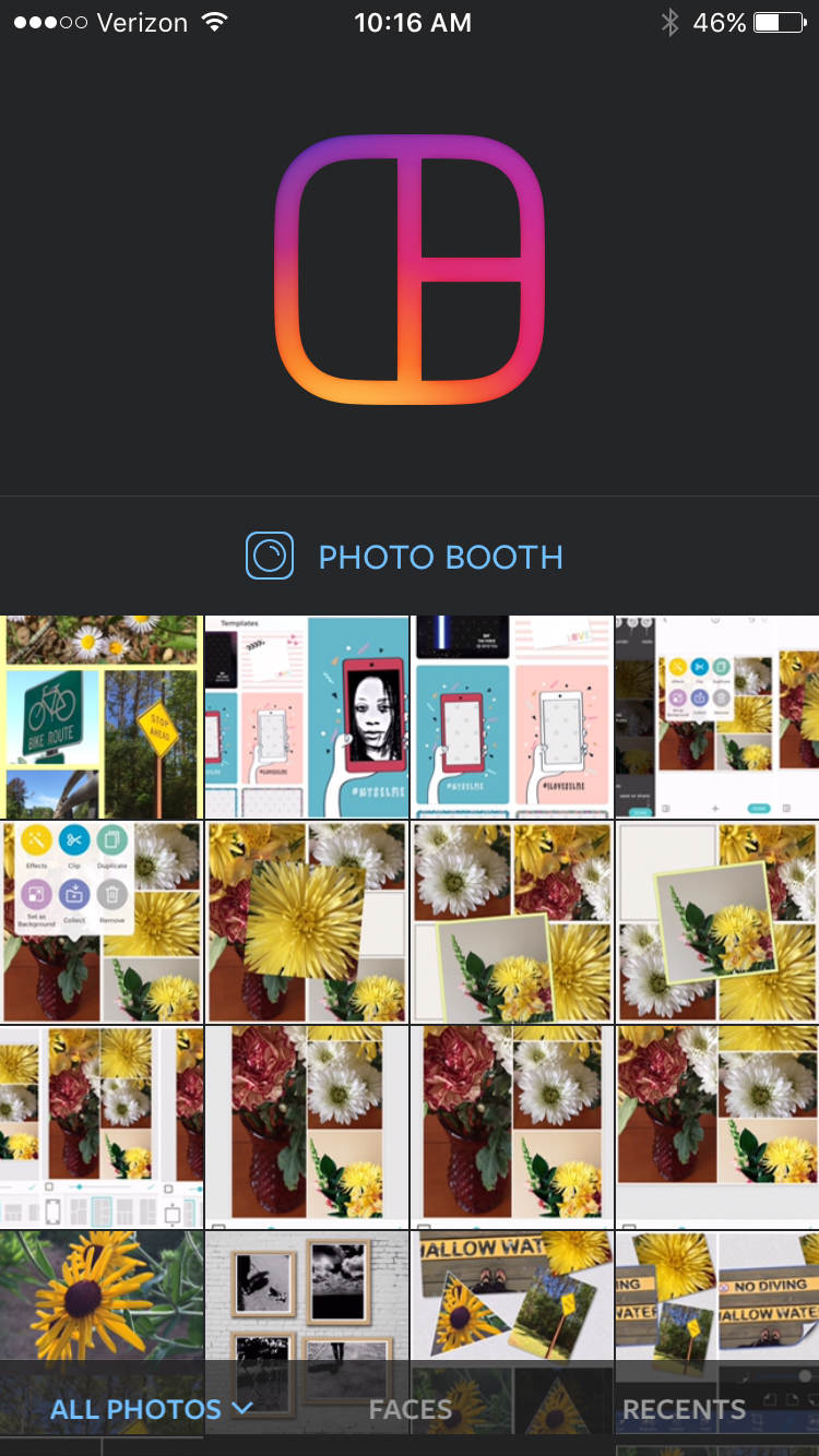 Mac Photo App Collage Newfeed