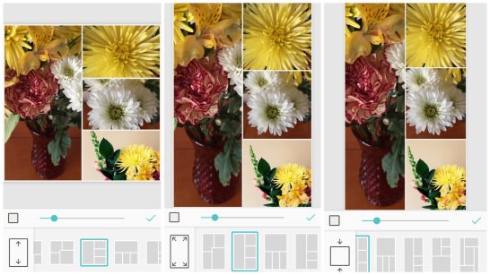 app for photo collage without lines