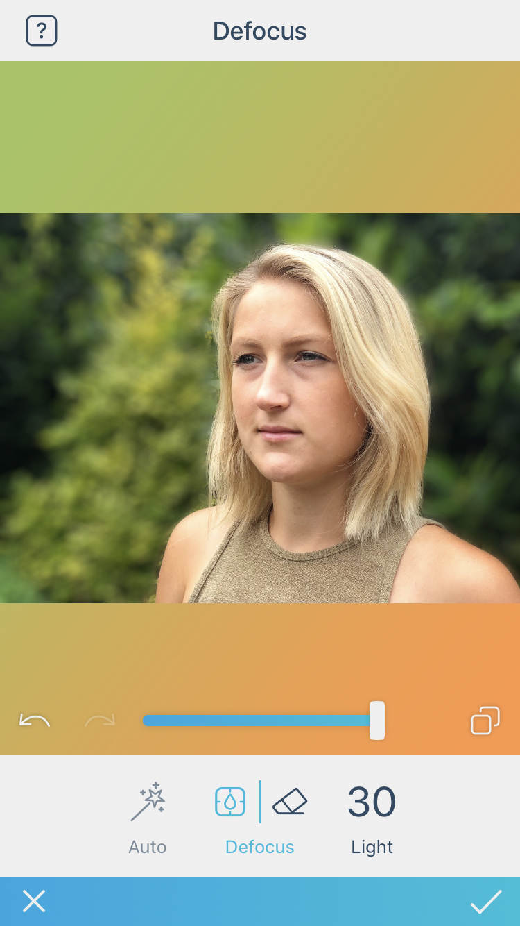 blur background app no script