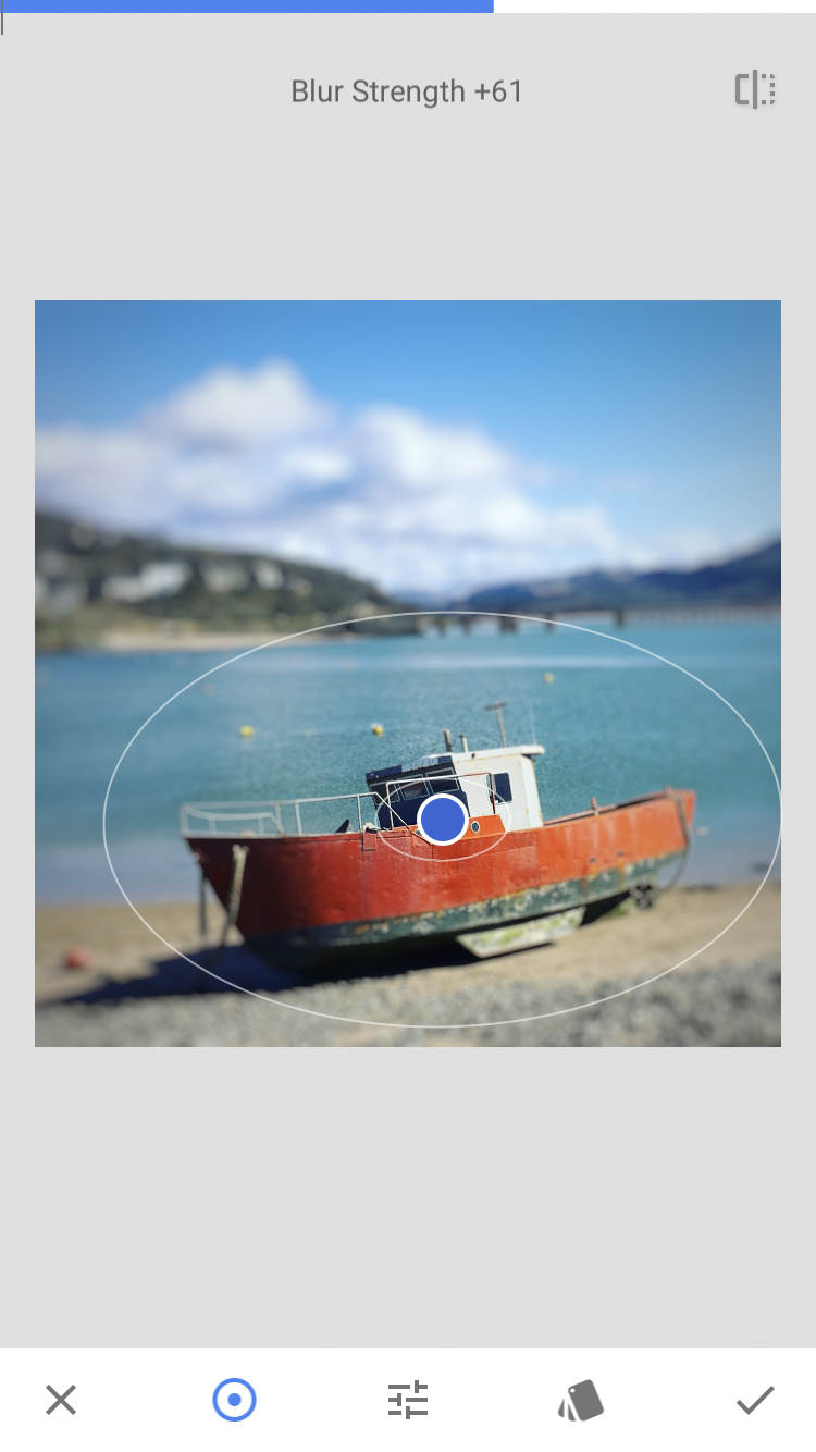 background blur app