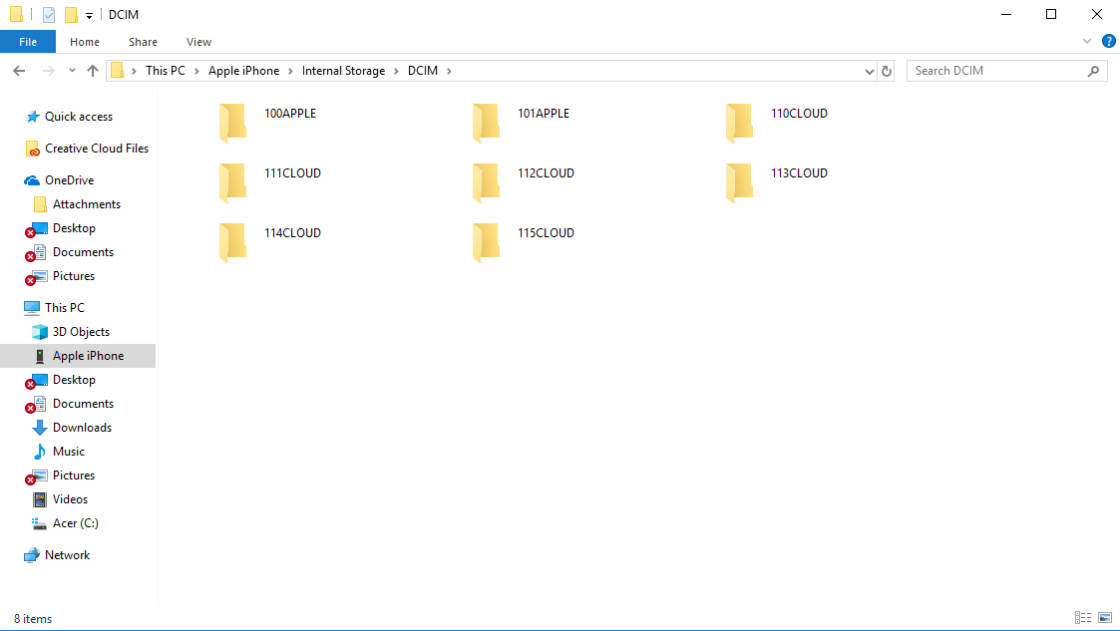 How To Transfer Photos From iPhone To Microcomputer no hand