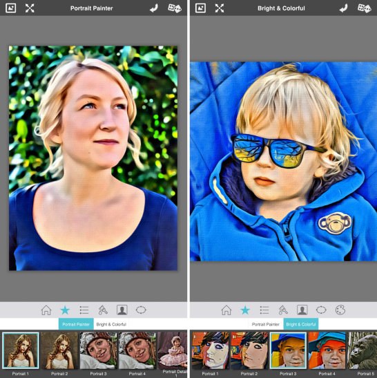 portrait painter app android
