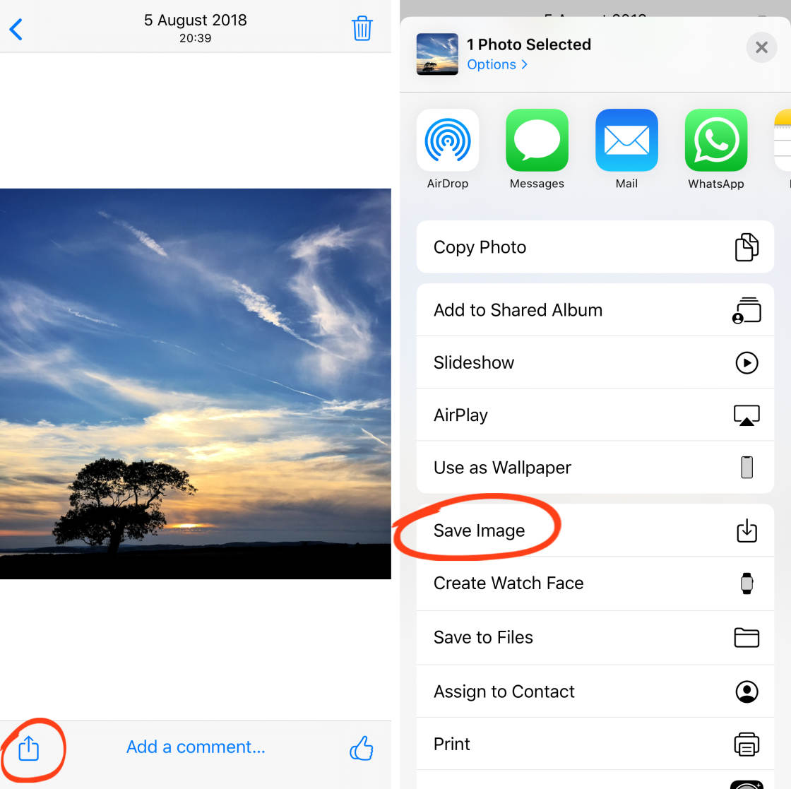 Uso compartido de fotos de iCloud