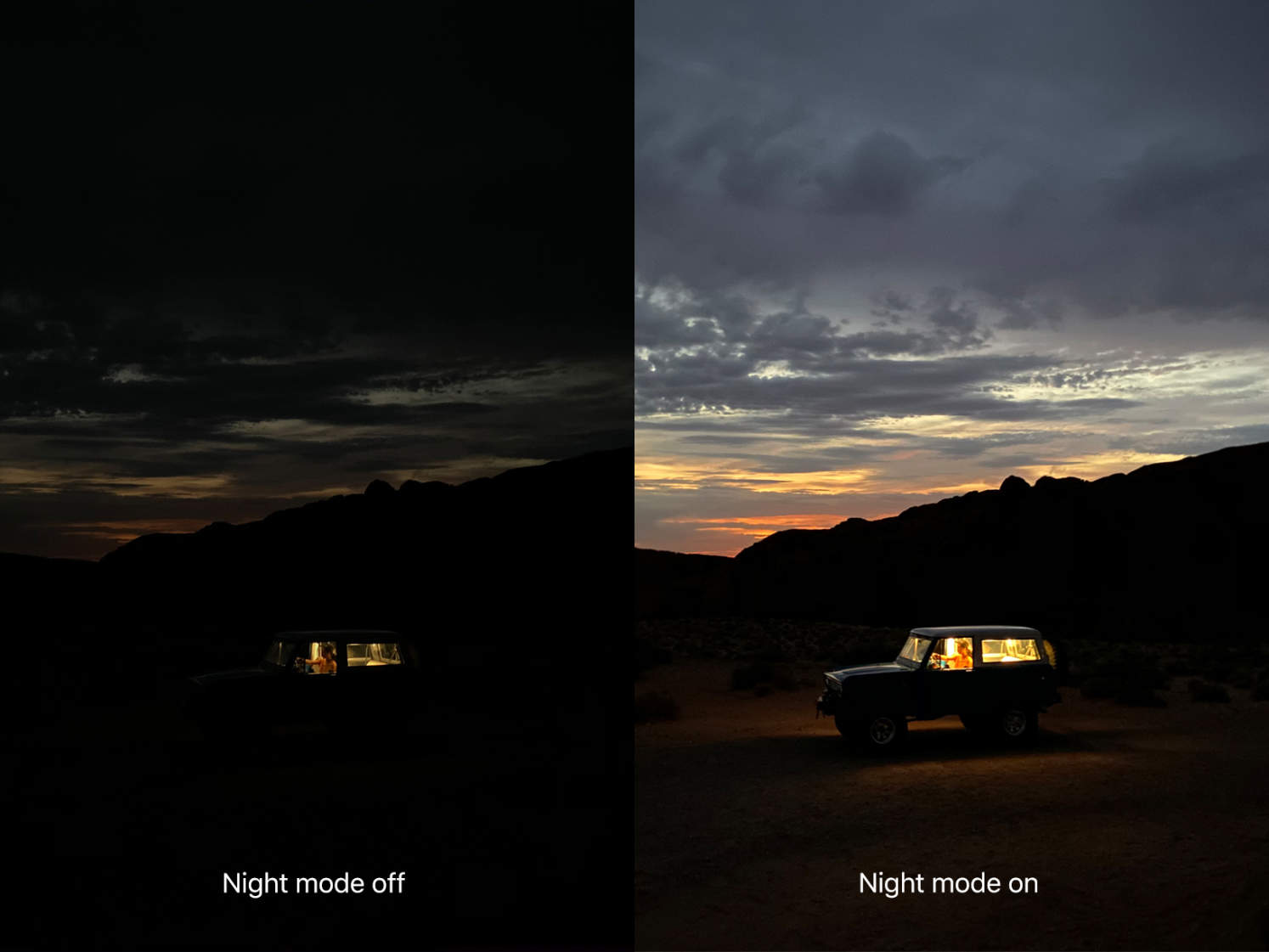 how to take a photo of the night sky with phone