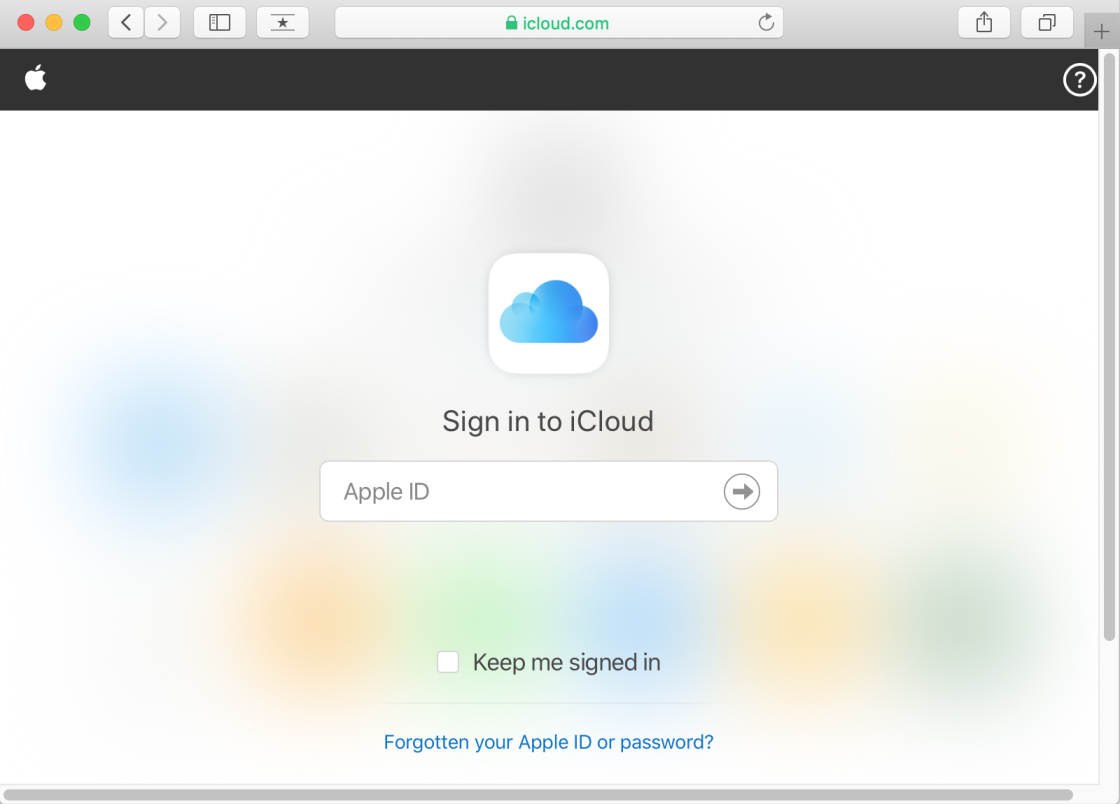 download photos from icloud no script