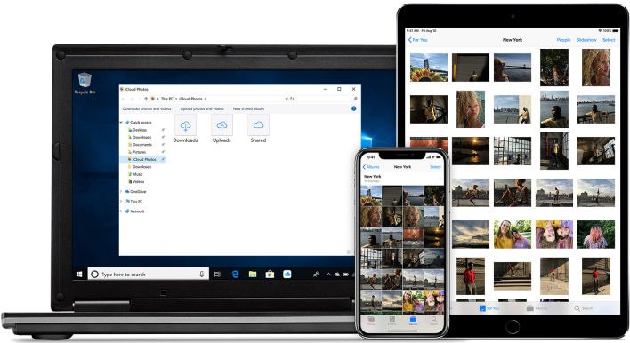 how to download icloud photos to pc windows 10