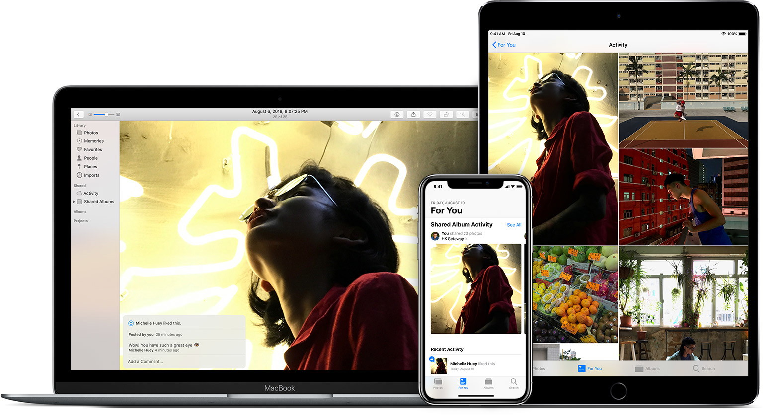 how to get pictures from icloud to mac os x