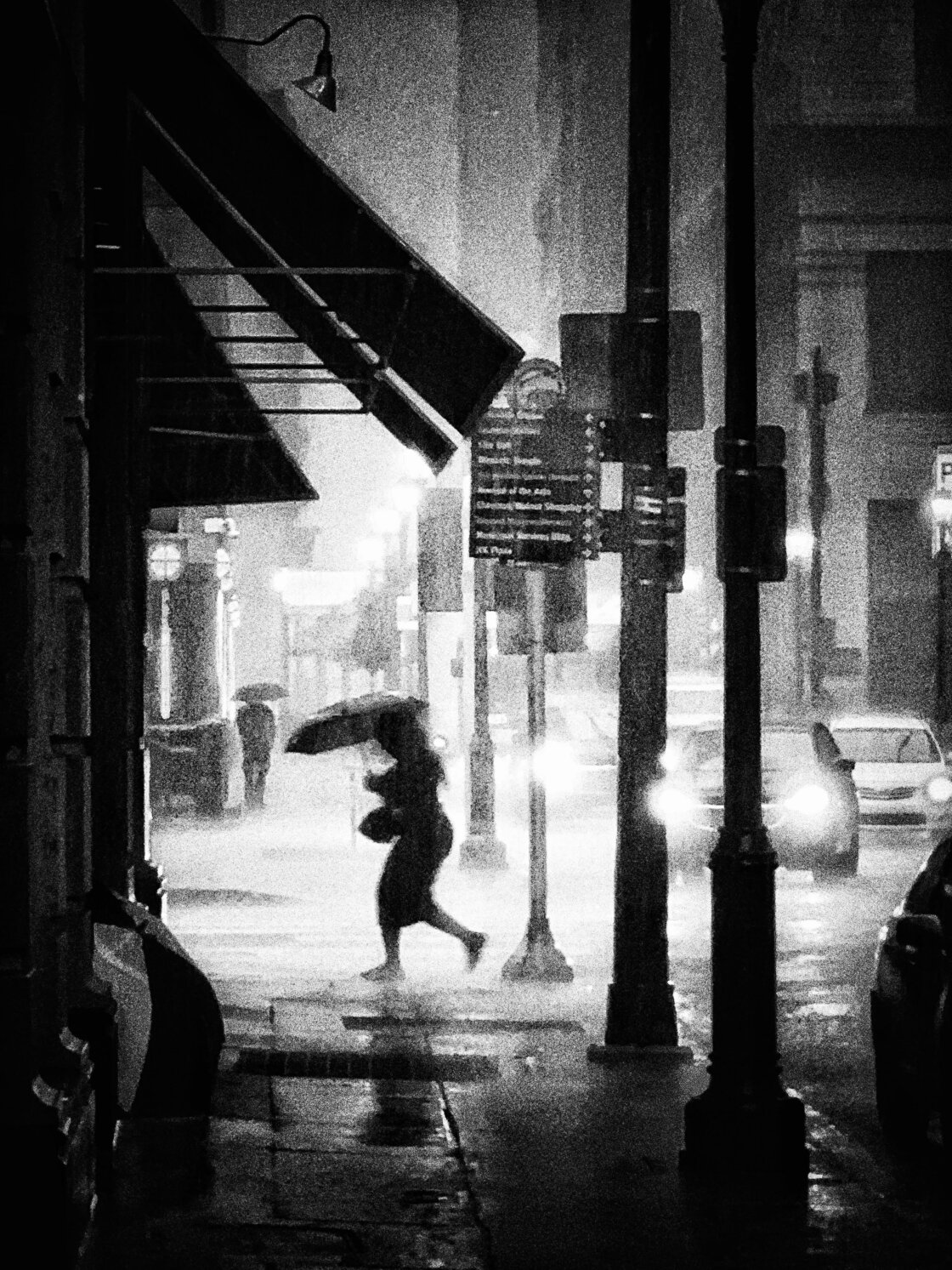 street photos bad weather no script