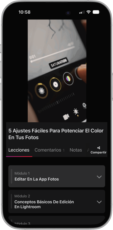 Course Portal iPhone