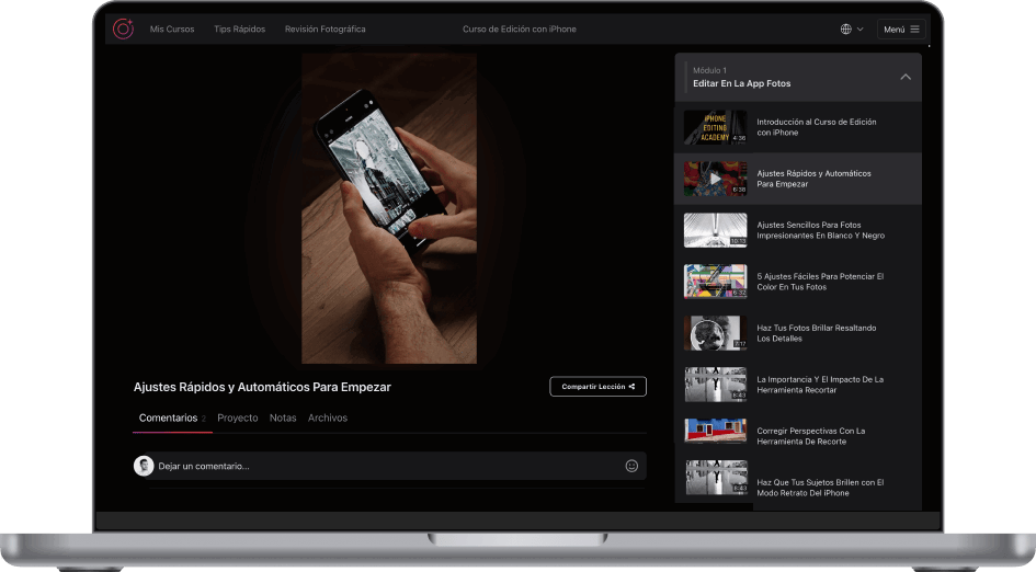 Course Portal Mackbook