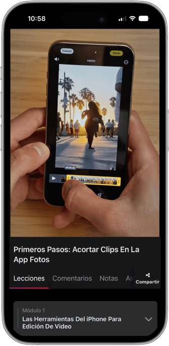 Course Portal iPhone
