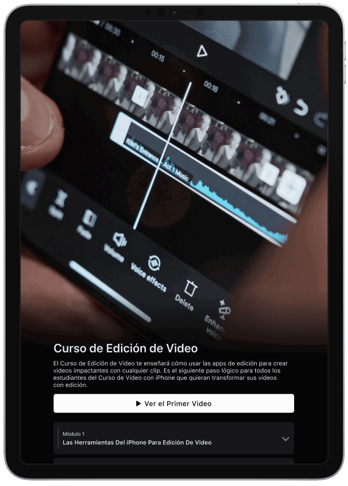 Course Portal iPad