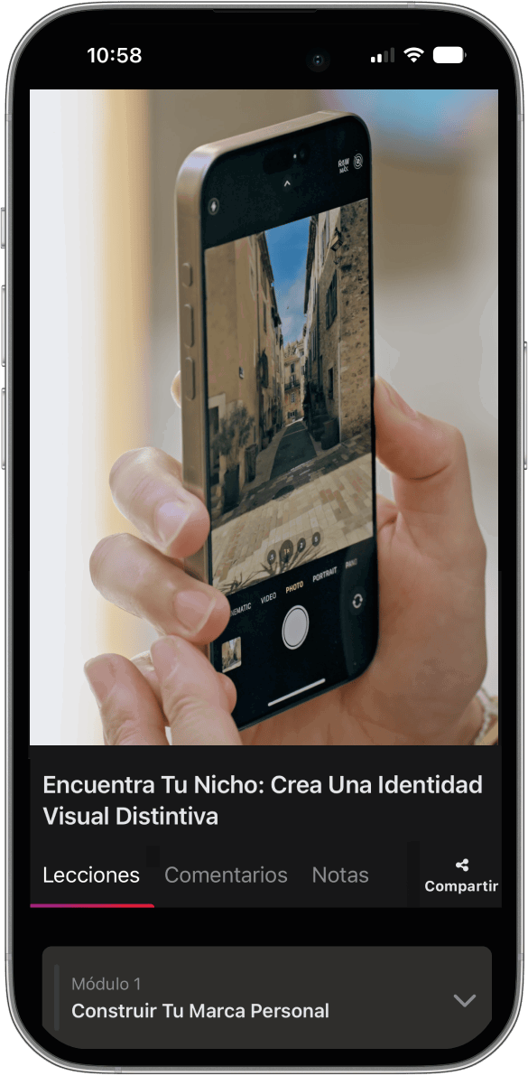 Course Portal iPhone