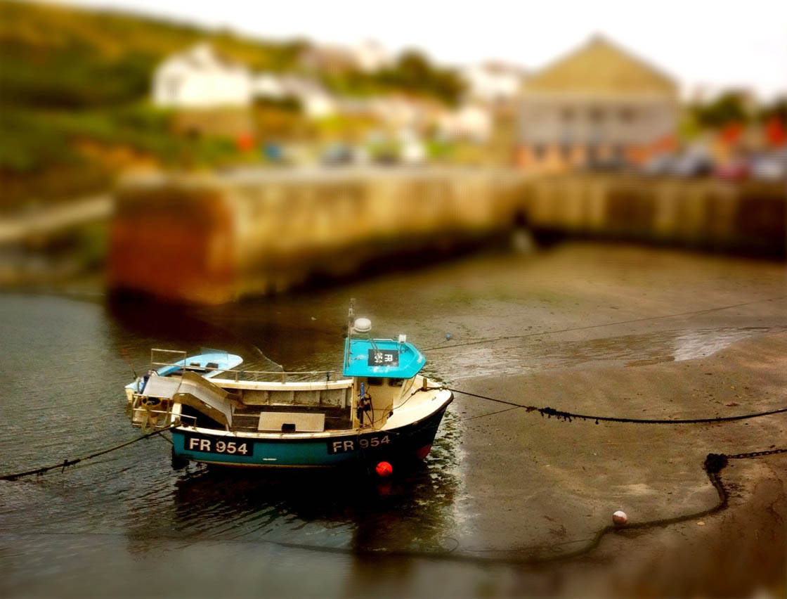 tilt shift focus