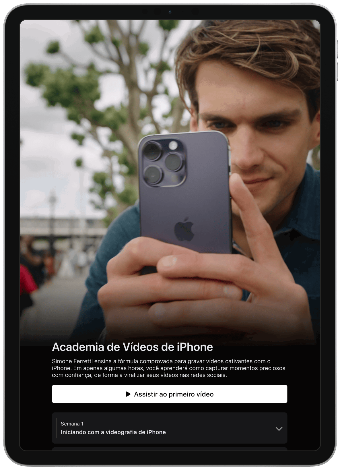 Course Portal iPad