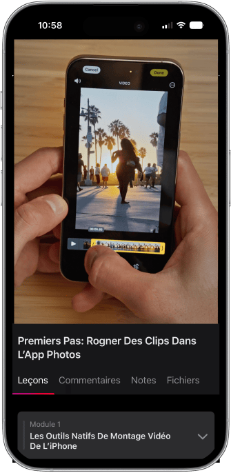 Course Portal iPhone