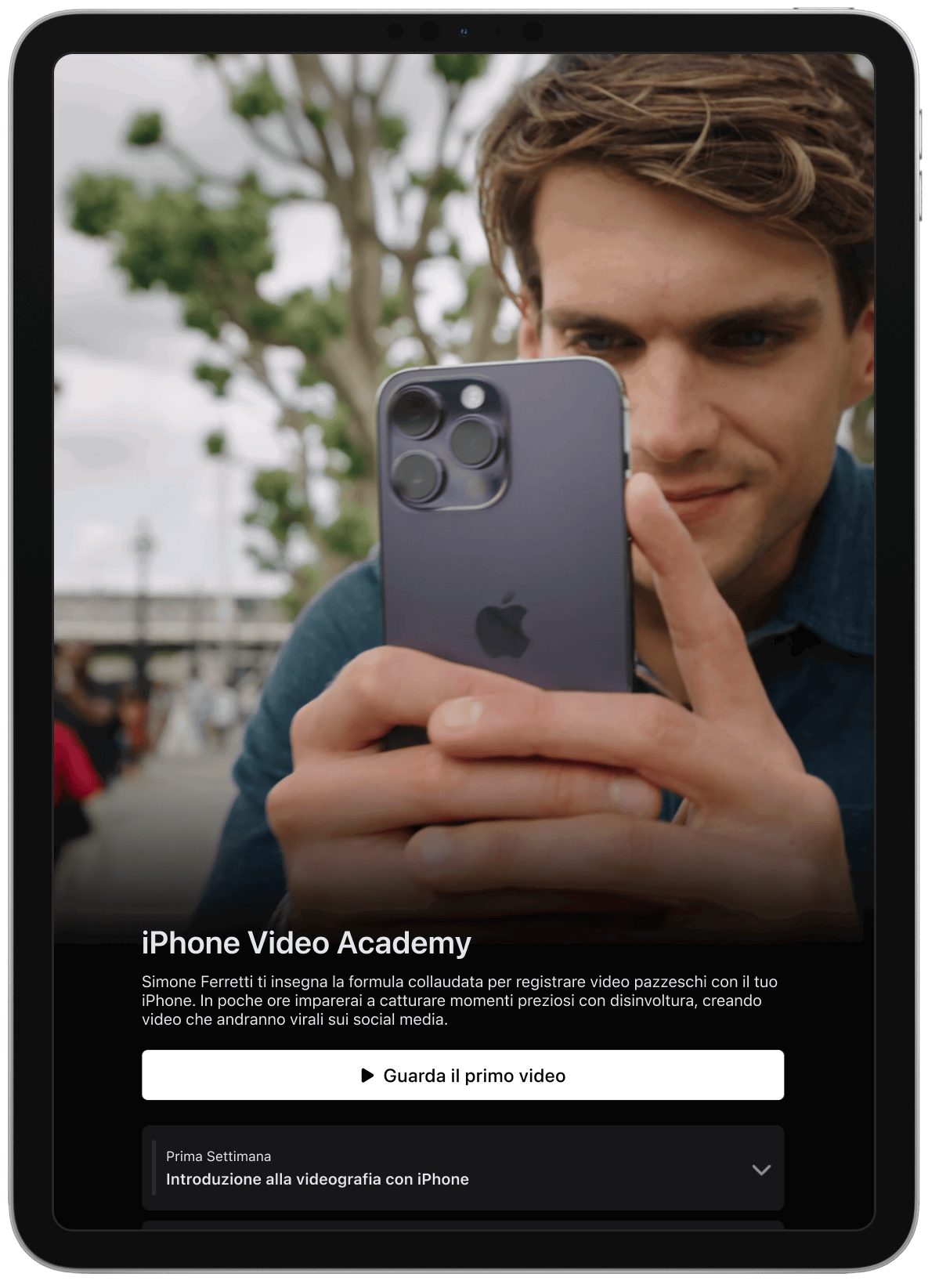 Course Portal iPad