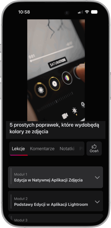 Course Portal iPhone