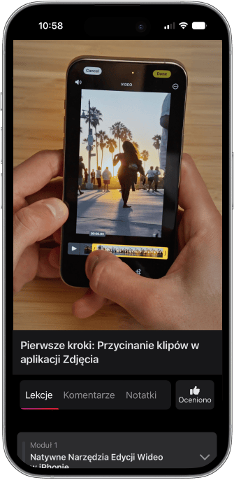 Course Portal iPhone