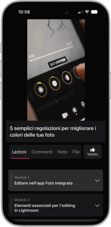 Course Portal iPhone