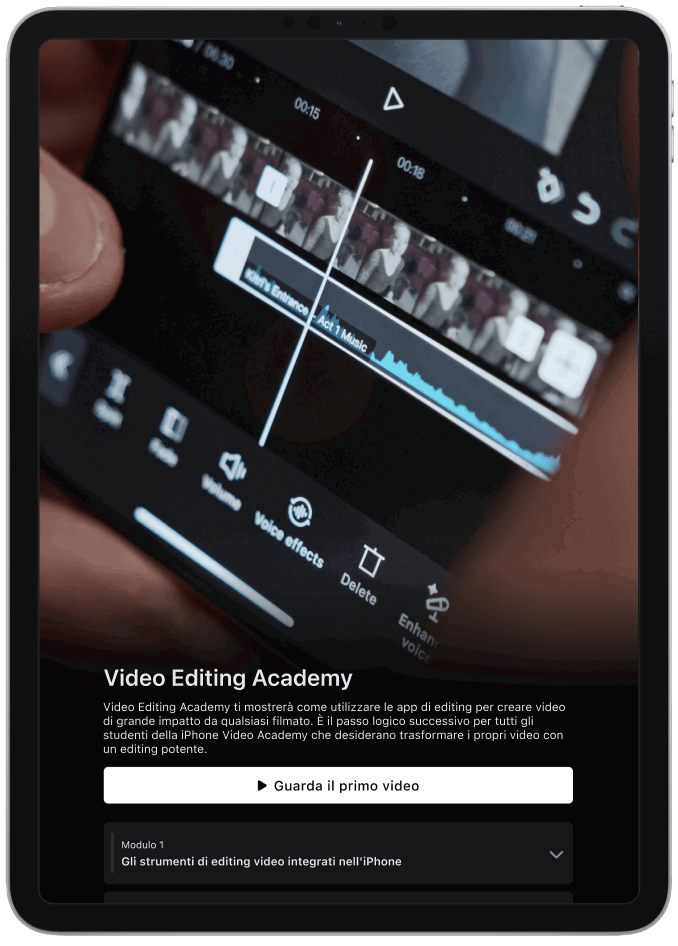 Course Portal iPad