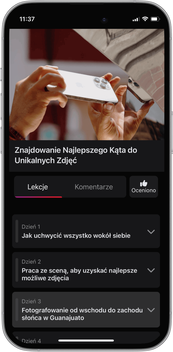 Course Portal iPhone