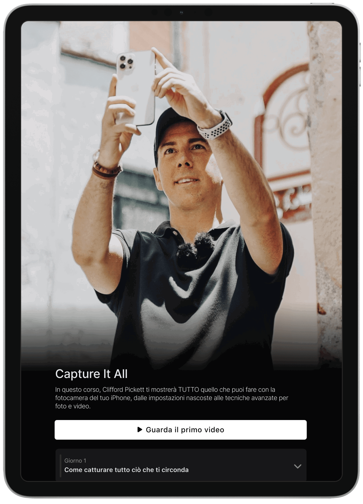 Course Portal iPad